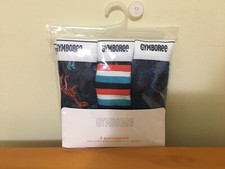NWT Gymboree Boys Brief Underwear 3pair/pack Dinosaur