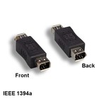Kentek IEEE-1394a Firewire 6 Pin Female To Female Connector for PC iLINK DV SUN