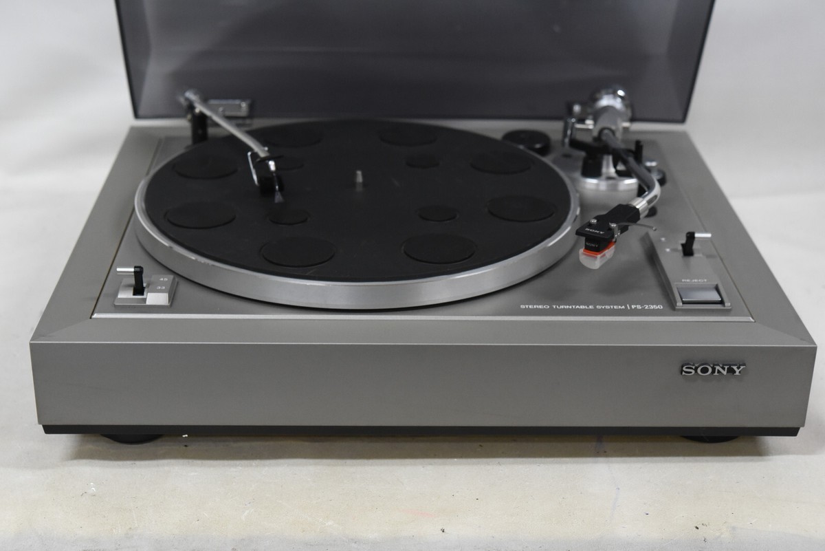 Sony PS-2350 Belt-Drive Turntable/Record Player - SERVICED