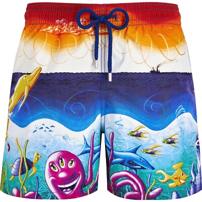 えりちん　サメ　オーダー Vilebrequin x Kenny Scharf Edition Moorea Swim Shorts