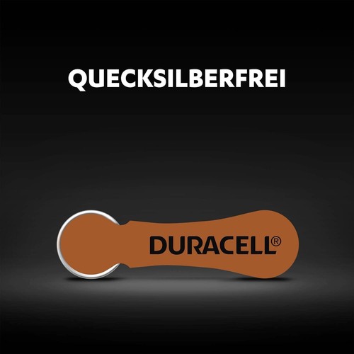 60 x Duracell Activair 312 Hörgerätebatterien ZL3 PR41 braun +MHD 2029+ aus 2025 - Afbeelding 4 van 8