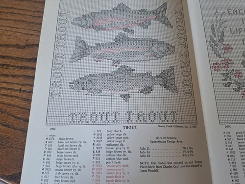 Stoney Creek Touch Of Tartan Cross Stitch Patterns Leaflet No. 8 - Picture 5 of 7