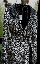 NASTY GAL Collection - Silver Grey Wrap Dress Semi Sheer  UK 4 New With Tags