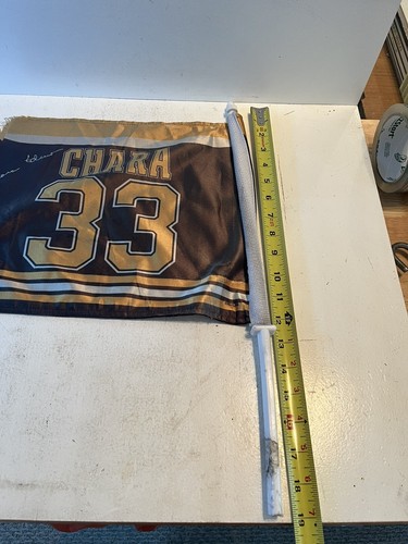 Boston bruins #33 Chara flag with wear National Hockey League - Picture 3 of 5