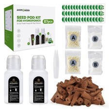 1 Set Ahopegarden Hydroponics Growing Kit Hydroponic Sponges Plant Food 23.58 per sponge