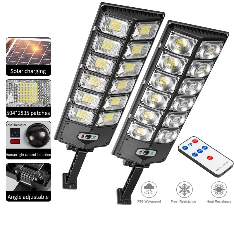990000000LM Commercial Solar Street FloodLight LED Light Dusk To Dawn