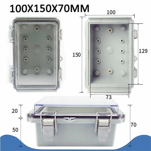 Enclosure Box Electronic Waterproof Plastic Electrical Junction Project Case AU - Picture 33 of 55