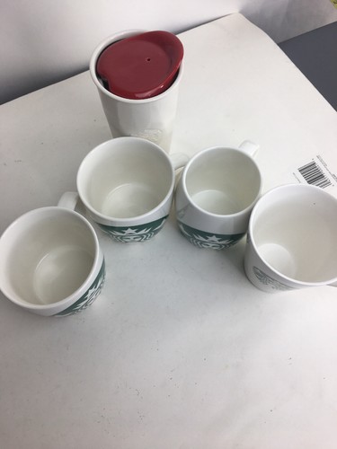 Starbucks Logo Cup Lot of 5 Coffee Mug - Picture 2 of 9