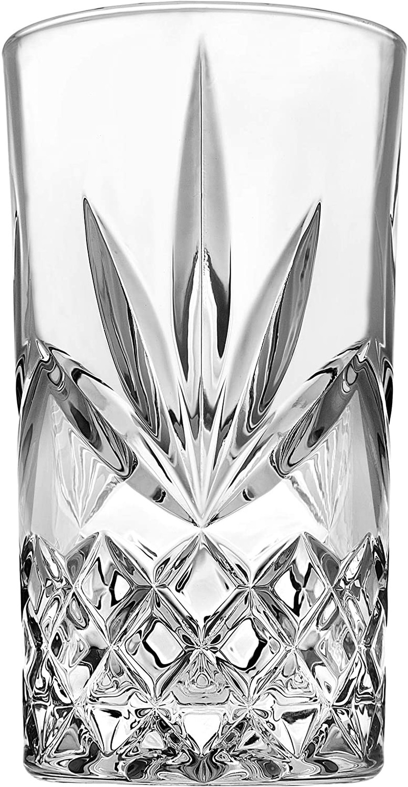 Highball Glasses, Tall Drinking Glasses for Water, Juice, Cocktails