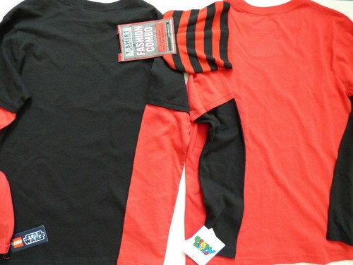 Camiseta Mangas Largas Talla L 2UNK: Star Wars Lego Darth Yoda + Salón de la Fama Mario - Imagen 5 de 5