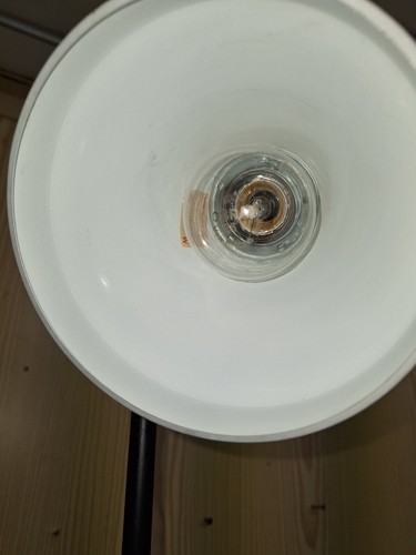 Vintage Stehlampe Chrom schwarz leuchte 60er 70er Hustadt - Bild 13 von 16