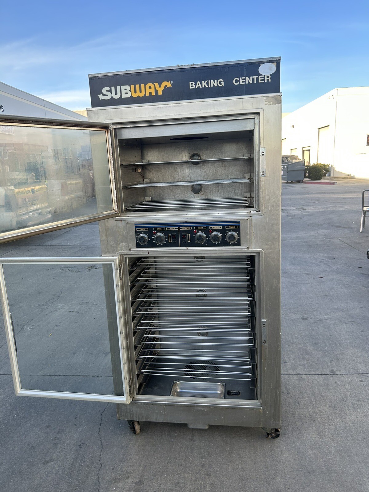 Nu Vu Proofer & Oven Combo Subway Electric Oven SUB123P EXCELLENT