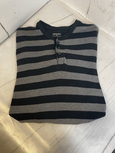 Merona Herren Gr. Large Pullover schwarz & grau V-Ausschnitt leicht langarm 1461 - Bild 14 von 14