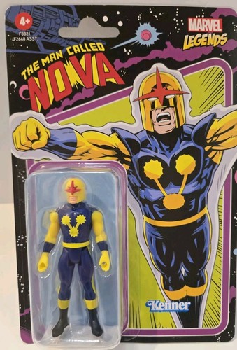 Marvel Legends Nova 4" Tall Retro Series Actionfigur Kenner Hasbro NEU - Bild 1 von 2