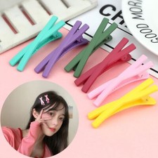 X Shape Hair Clip-Solid Color Hairpins Ponytail Barrette Accessories Fashion 5PC