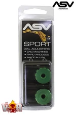 ASV Inventions Dial Adjusters Green