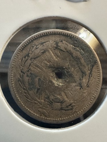 1859 Indian Head Cent US AG Damaged 1st Year Issue Pre-Civil War Rare Coin Type - Bild 2 von 2