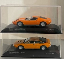 Lamborghini Miura Arancio Urraco Arancio Minichamps 1/43 minicar