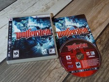 Wolfenstein PS3 PlayStation 3 CIB Complete w/ Manual Tested Working