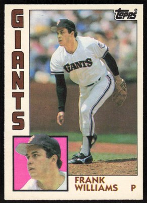 1984 Topps Traded #128T Frank Williams   - FREE SHIPPING