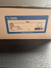 System Sensor SCRL  Fire Alarm Ceiling Strobe Red 