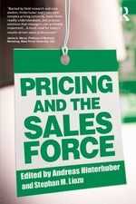 PRICING & THE SALES FORCE By HINTERHUBER, ANDREAS (Paperback) (9781138791886)