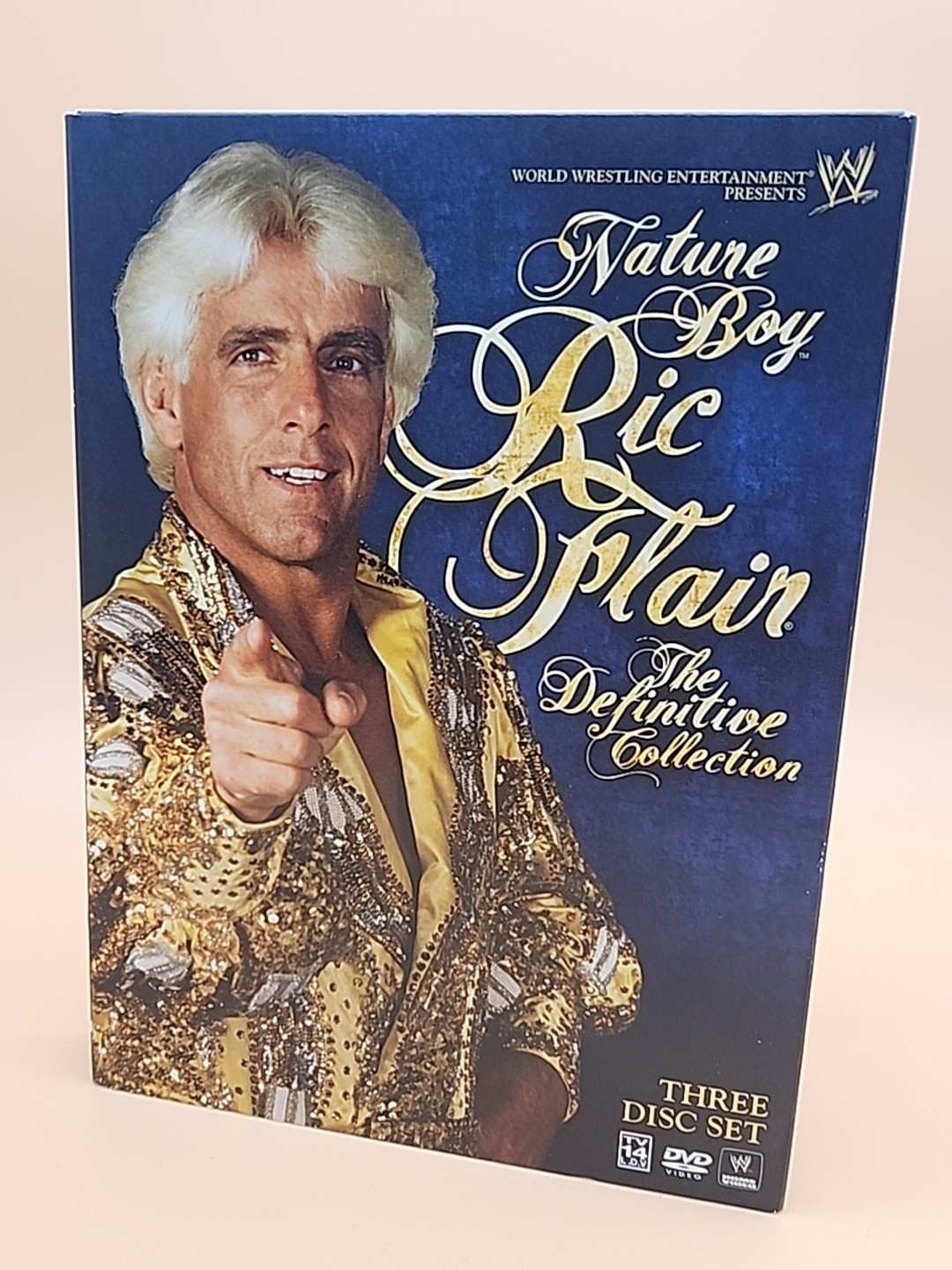 WWE - Nature Boy Ric Flair - The Definitive Collection (DVD, 3 Disc Set, 2008)