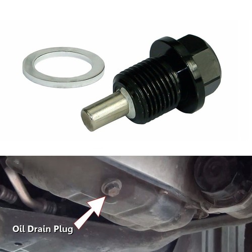 Magnetic Engine Oil Drain Plug Nut Screw Bolt Oil Drain Sump Nut Kits M14×1.5MM - Picture 4 of 12