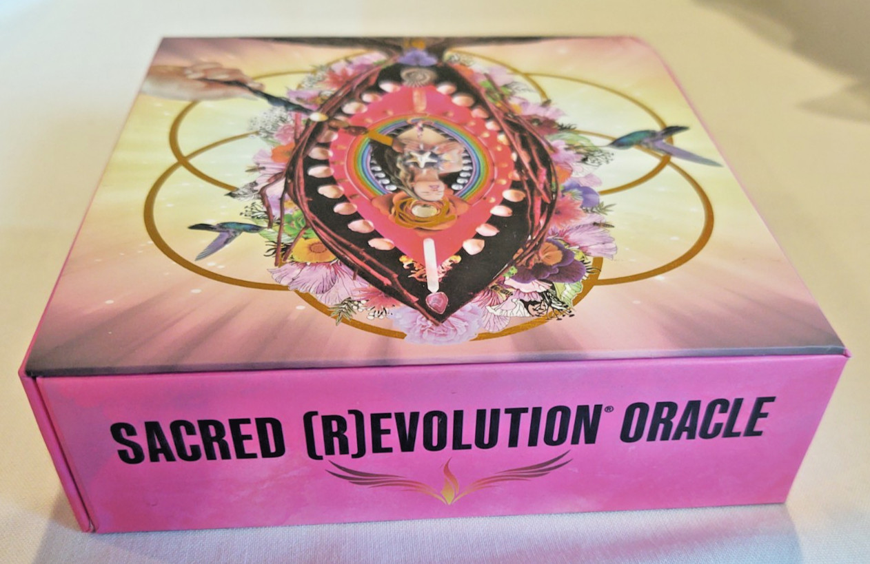 Sacred (R)evolution Oracle Set of 52 Cards & Book By Lainie Love Dalby