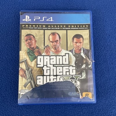 Grand Theft Auto V Premium - Sony PlayStation 4 PS4 READ Description