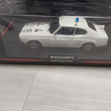 MINICHAMPS Ford Capri 1969 Patrol Car 1/18 Diecast Model Limited Edition