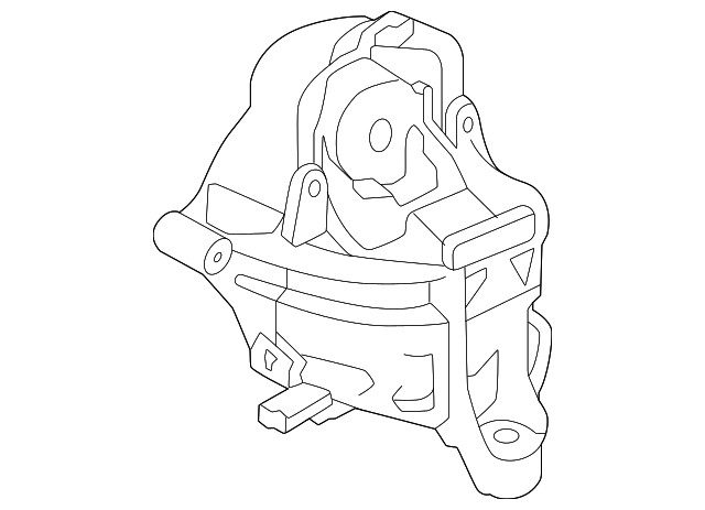 Genuine Audi Engine Mount 4M0-199-371-GN