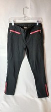 Cute Nicole Miller Women's Black Slim Skinny Pants