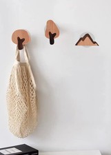 Wall Hook Child Baby Nursery Wood Cute Little Tree Coat Hooks Wooden Children