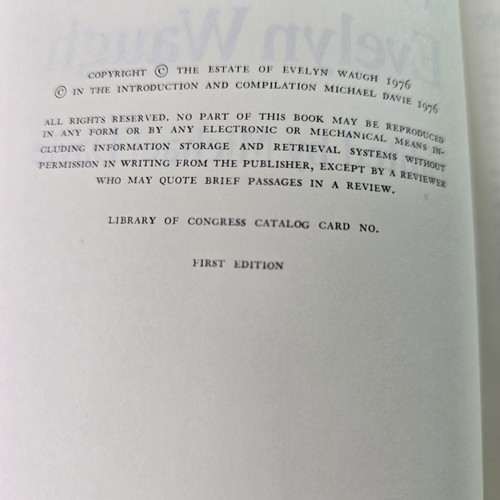The Diaries Of Evelyn Waugh Edited by Michael Davie HC Book 1st Ed 1976 - Picture 13 of 21
