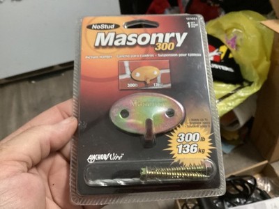 #121051 Masonry Picture Hanger, Supports 300-Lbs.