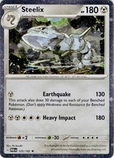 Steelix (Cosmos Holo) 125/182 Rare Miscellaneous Cards & Products Pokemon NM