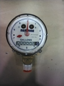Neptune 5/8  T-10  Direct Read Cubic Feet Water Meter 79009490