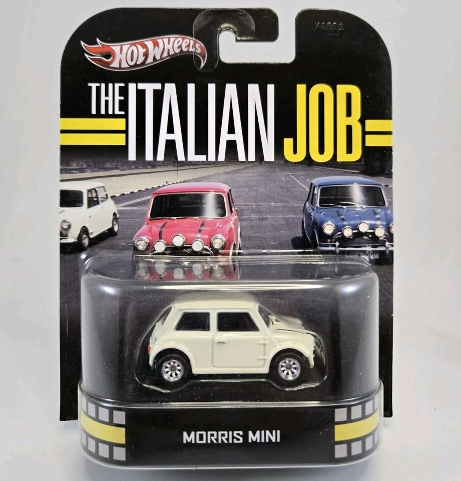 Hot Wheels Retro Entertainment Lot of 3 The Italian Job Morris Mini 1/64 Scale - Image 2 of 4