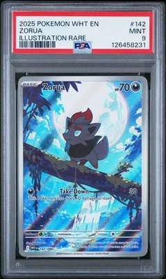 Zorua 142/086 Sv: White Flare Holo for sale online | eBay