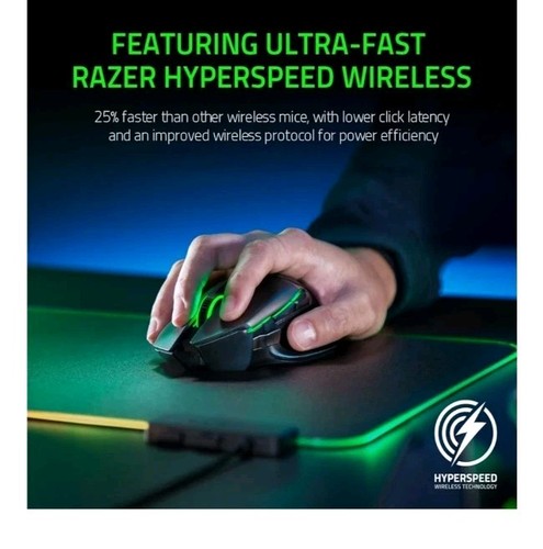 Razer Basilisk Ultimate Hyperspeed Wireless Gaming Mouse: Fastest Gaming Mouse - Picture 2 of 4
