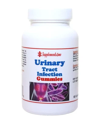 SUPPLEMENTS4ME NATURAL HERBS FOR URINARY INFECTION IN GUMMIES FOR MEN & WOMEN - MADE IN USA