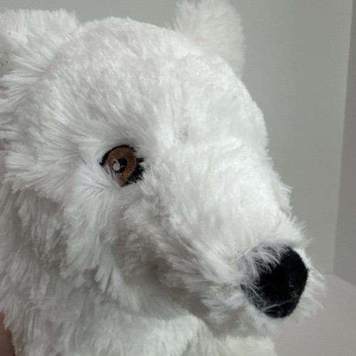 Ikea Skogsduva ARTIC FOX 22” Head to Tail Soft Clean Plush Stuffed Animal - Picture 7 of 13
