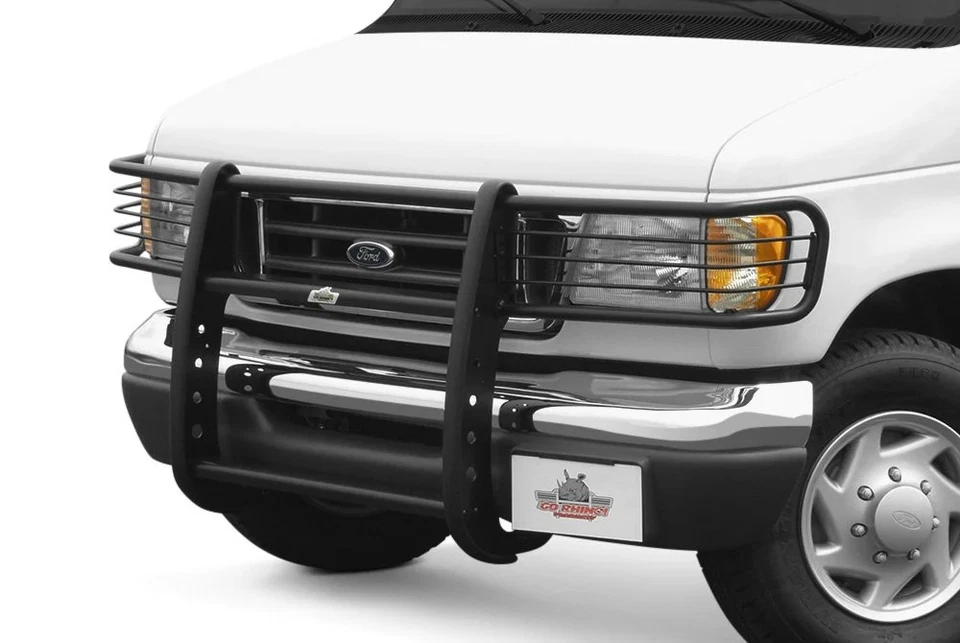 For Chevy Express 3500 03-25 Go Rhino 3000 Series Black Modular Grille Guard - Изображение 4 из 4