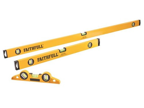 Faithfull Box Level Set, 3 Piece - Picture 1 of 1