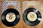 Lot 2 Kiss Hard Luck Woman Calling Dr Love I was Made Lovin' Casablanca 45rpm NM