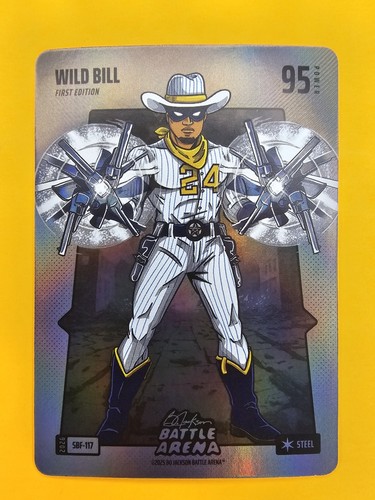 2025 Bo Jackson Battle Arena Griffey #SBF-117 Wild Bill Silver Steel