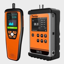 Temtop Particle Counter Aerosol Pro Cleanroom AQI Tester PMD351 M2000 2nd