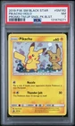 Pikachu SM162 Holo Promo Team Up Single Pack Blisters Pokemon PSA 7 *271