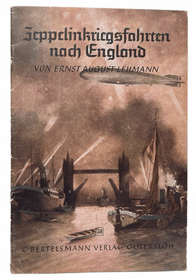 Zeppelinkriegsfahrten nach England. Hrsg. v. Leonhard Adelt. Mit Zeichngn v. K..